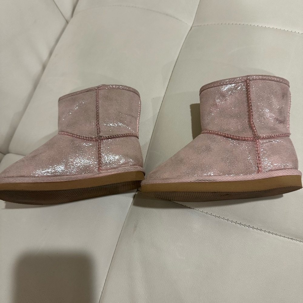 Sparkly Pink Boots
